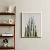 "Summer Yellow Cactus" - Art Print in summer palette by Wilder California - In a Room