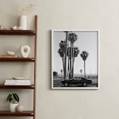 "Ocean Avenue" - Art Print in Black and White by Kaitlin Rebesco - In a Room