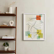 "We are all connected" - Art Print in Muted Multi by Jennifer Morehead - In a Room
