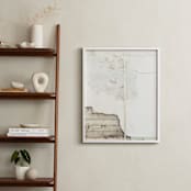 "baisse blanc" - Art Print in Color by Kamala Nahas - In a Room