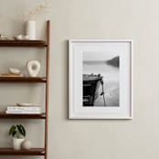 "from here to there" - Art Print in Misty Grey by Karen Kaul - In a Room