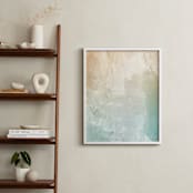 "Stratum" - Art Print in Mint by Hooray Creative - In a Room