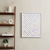 "Coloring Raindrops" - Art Print in Purist by Erin Niehenke - In a Room