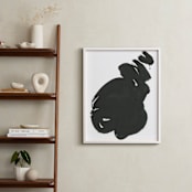 "Process" - Art Print in Charcoal by Stephanie Nowotarski - In a Room