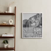 "Impressions - Yosemite V" - Art Print in Granite Gray by Lindsay Ferraris Photography - In a Room