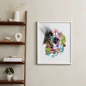 "Sedgwick" - Art Print in Black by Misty Hughes - In a Room