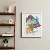 "Fosse" - Art Print in chartreuse by Misty Hughes - In a Room