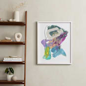 "Twyla" - Art Print in Blue by Misty Hughes - In a Room