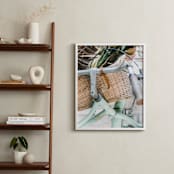 "Yucatan II" - Art Print in Caribbean Blue by Lindsay Ferraris Photography - In a Room