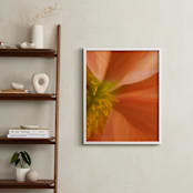 "poppy 1" - Art Print in poppy by Crystal Lynn Collins - In a Room
