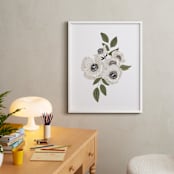 "Sincerity" - Art Print in Sage by Leah Bisch - In a Room