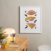 "Honey Melon" - Art Print in Sunshine by Jenna Skead - In a Room