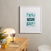 "Grom" - Art Print in Sea by Kayla King - In a Room