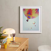 "Summer Sky" - Art Print in Sky Blue  by Haley Warner - In a Room