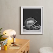 "armour" - Art Print in steel grey by Alicia Abla - In a Room