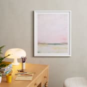 "Bubblegum Dreams 1" - Art Print in Bubblegum Pink by Amy Hall - In a Room