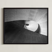 "study the pi" - Art Print in ivory black by Van Tsao - Framed