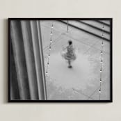 "NobodyWatching" - Art Print in Night Music by Nancy Lindo - Framed
