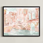 "turandot." - Art Print in palazzo by silverscreen studio - Framed