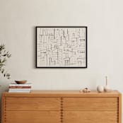"City Ragtimes" - Art Print in Sandpaper by Catilustre - In a Room