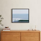 "Offshore" - Art Print in Ocean Blue by Elan Alvarez Sherman - In a Room