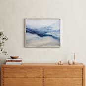 "Expanse" - Art Print in Muted Sky Blue by Teodora Guererra - In a Room