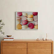 "Pink Macaroons " - Art Print in Rose by Rosie Elena Thompson - In a Room