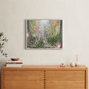"Enchanted Series - Kingdom of the Elves" - Art Print in Elf Green by Mariecor Agravante - In a Room