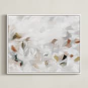 "Ethereal Composition" - Art Print in Autumn by Melanie Severin - Framed Canvas