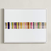 "Your Element" - Art Print in Rainbow by HAPI ART - Framed Canvas