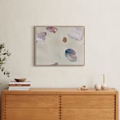 "Twirl" - Art Print in Orchid by Jennifer Daily - In a Room