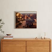 "Grand" - Art Print in Canyon Shadow by Rachel Nelson - In a Room