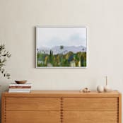 "Los Angeles landscape" - Art Print in Green Hills by Kelly Witmer - In a Room
