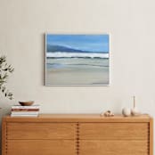 "Neutral Coast" - Art Print in breeze by Jenny Partrite - In a Room