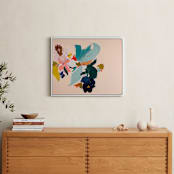 "Spring Botanical Series #3" - Art Print in Peach by Caryn Owen - In a Room