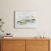 "Insight" - Art Print in Mist by Lindsay Megahed - In a Room