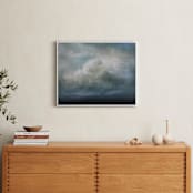 "Earthly Days" - Art Print in Cloud Grey by Brian Sostrom - In a Room