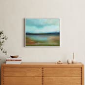 "Days of Blue" - Art Print in Blue Days by AlisonJerry - In a Room
