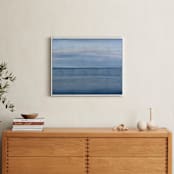"Blue Horizon" - Art Print in ocean by Cass Imagines - In a Room