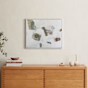 "Woolen" - Art Print in Olive by Jennifer Daily - In a Room