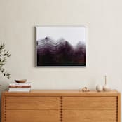 "The Mountain Side" - Art Print in Shades of Black by Kelsey McNatt - In a Room