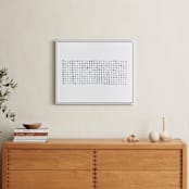 "All of the Things" - Art Print in Storm by Stephanie Nowotarski - In a Room
