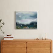 "Glade" - Art Print in Evergreen by Lindsay Megahed - In a Room