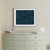 "Deep Space" - Art Print in Celestial by Meggy Masters - In a Room