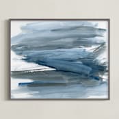 "Cloudburst Symphony" - Art Print in Cloudburst by Teodora Guererra - Framed
