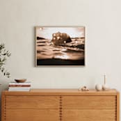 "Free as the Sea" - Art Print in Golden Hour by Ashley Kaneko - In a Room
