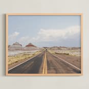 "Route 66" - Art Print in Earth and Sky by Kaitlin Rebesco - Framed