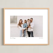 "With a Heart: Landscape Framed Photo" - Framed Photo in Taupe by Laura Hamm - Framed