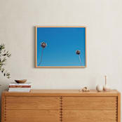 "Space & Boundaries I" - Art Print in Sky Blue by Caroline Mint - In a Room