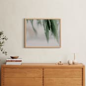 "rustling mist" - Art Print in artichoke green by Alicia Abla - In a Room